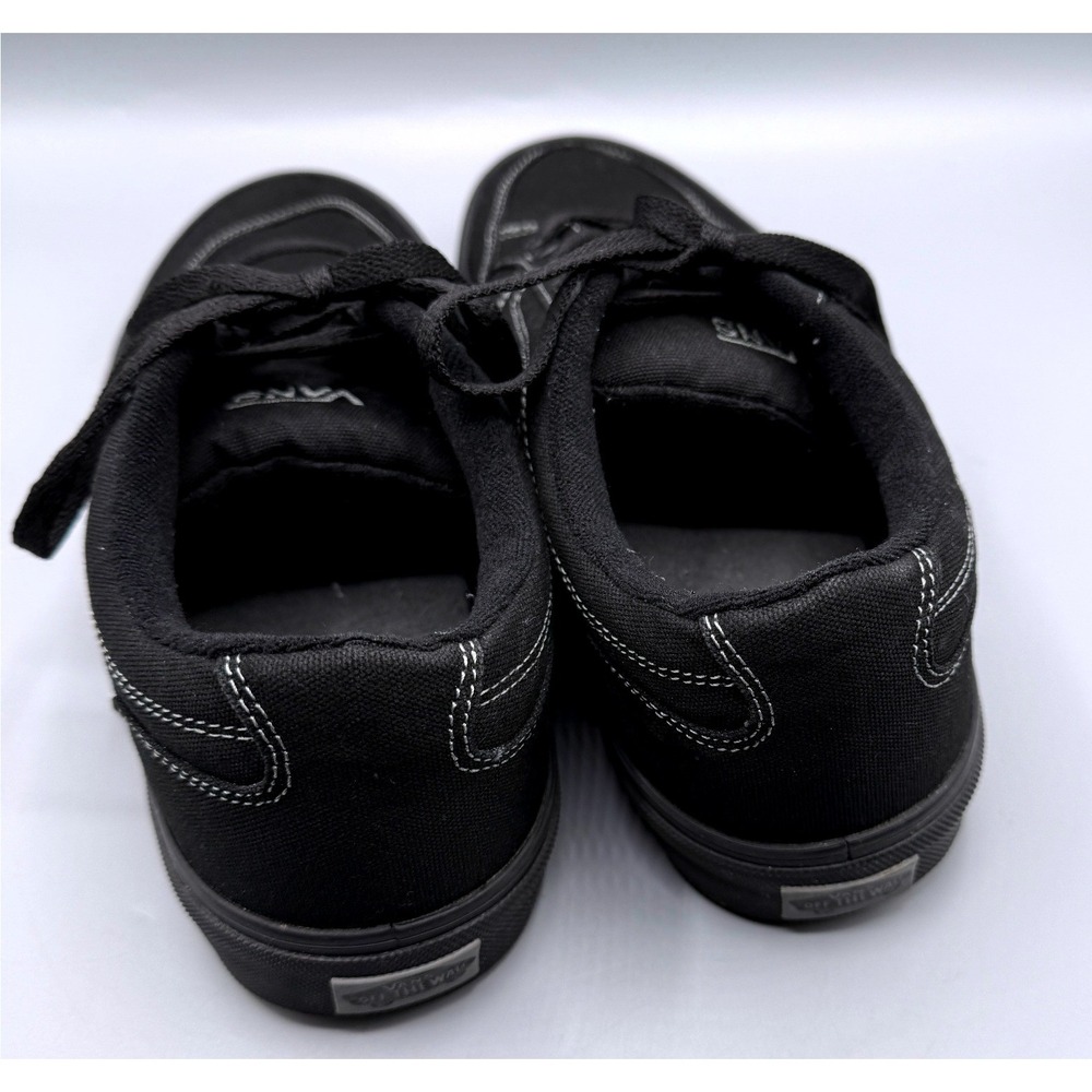 Vans Mens Low Top Canvas Bearcat Skate Shoes All Black Sneakers Mens Size 11 - Picture 5 of 16